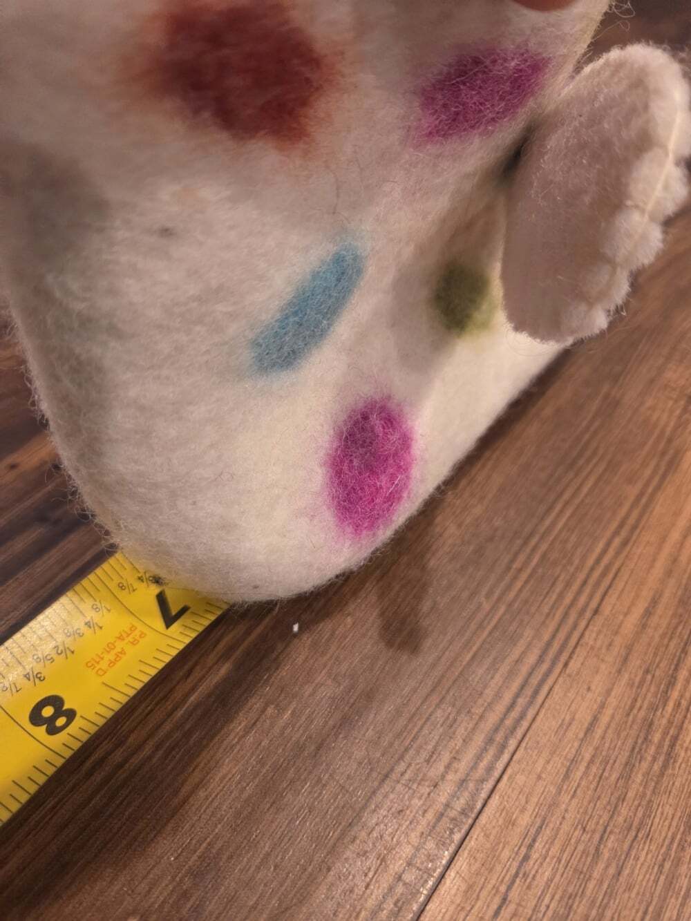 NWT Midwest CBK 100% Wool Mouse Bootie Slippers Polka Dot Kids Toddlers Sz 3-4 - Picture 15 of 16